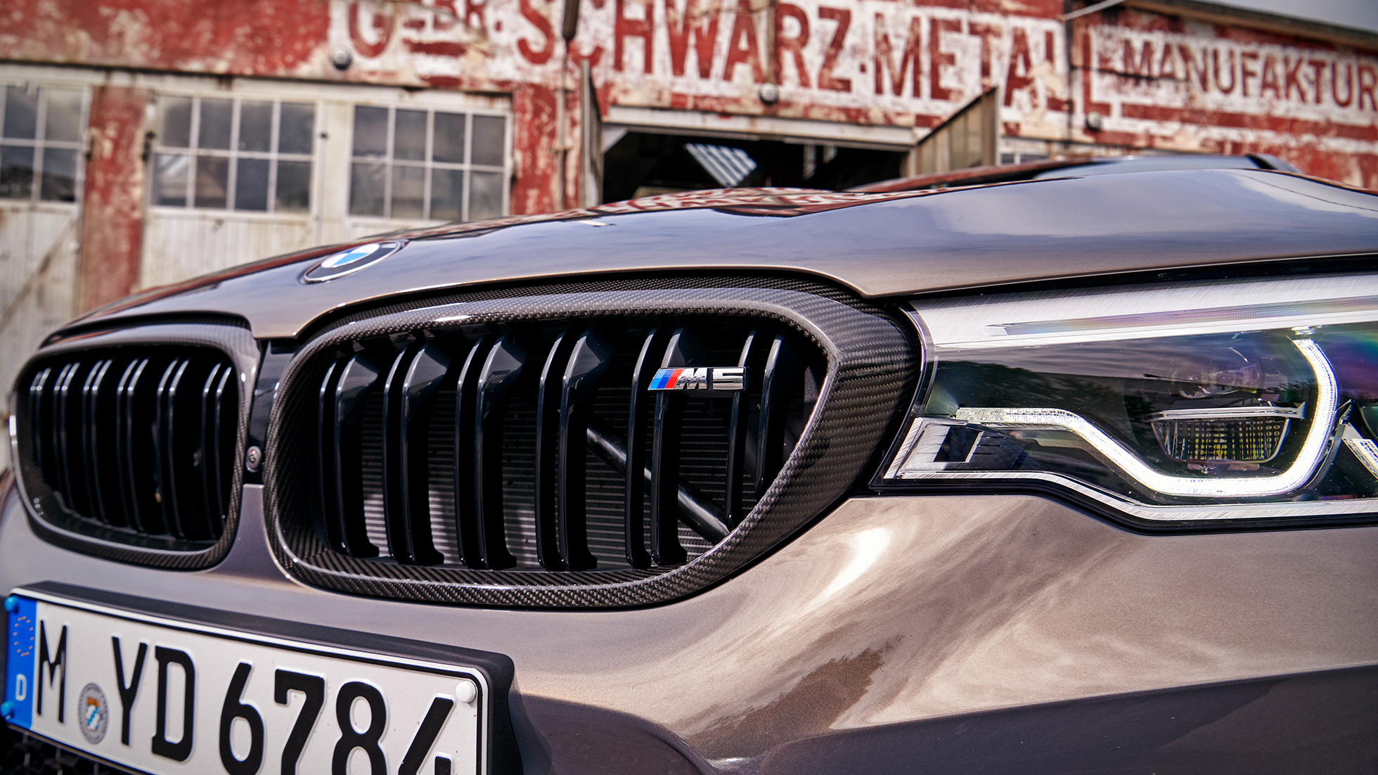 Parrilla de riñón BMW M Performance de fibra de carbono BMW M Performance Design, parrilla de riñón de fibra de carbono